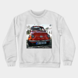 Fiat 500, Restored classic Italian Car Crewneck Sweatshirt